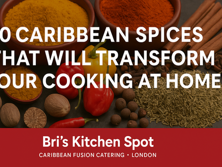 🌶️ 10 Caribbean Spices That Will Transform Your Cooking at Home