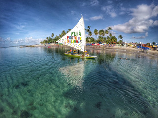 Passeio de Jangada em Porto de Galinhas