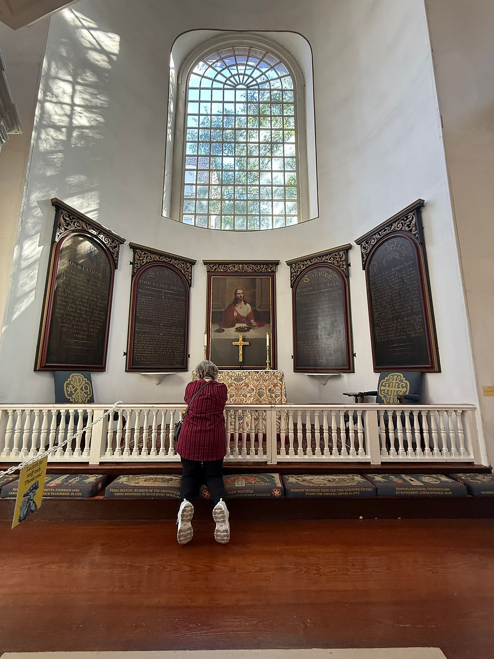 Mom and the Old North Church