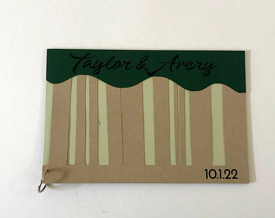 Redwood Wedding Invitation