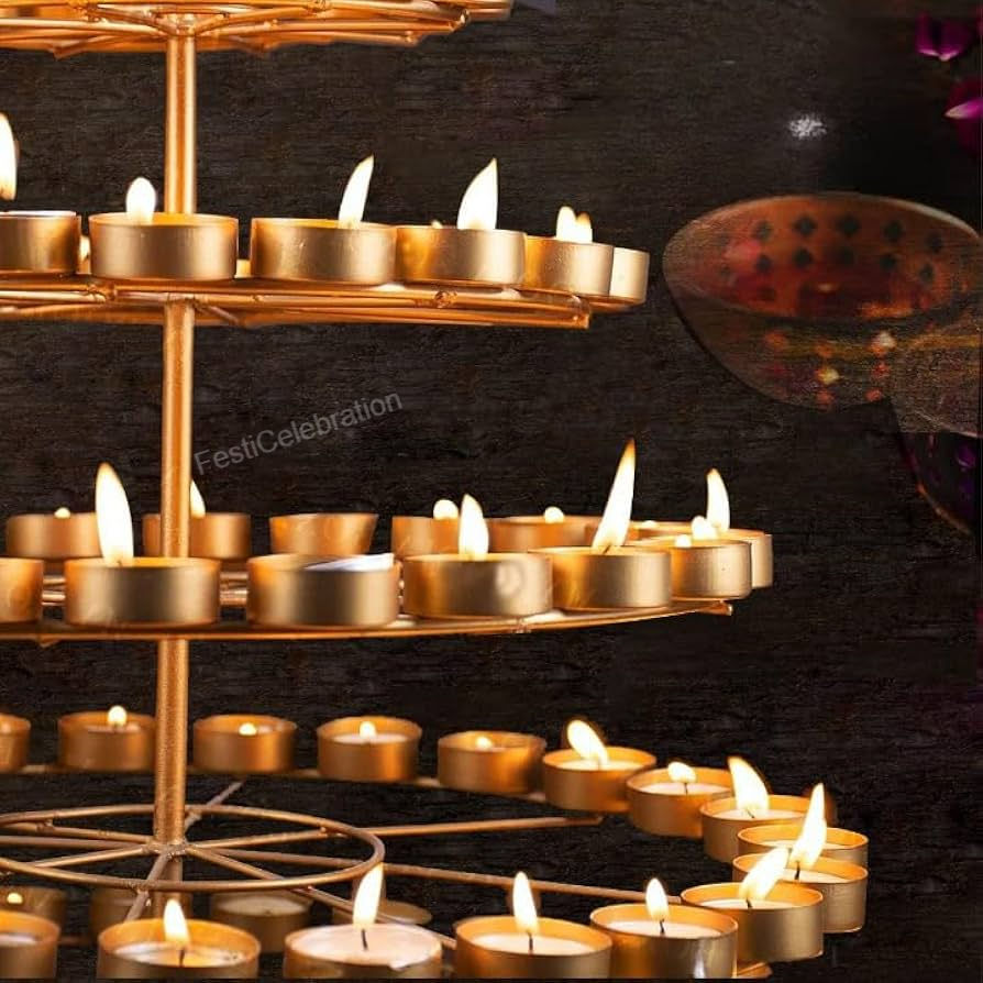 Thumbnail: Multi-tier candle holder for festivals