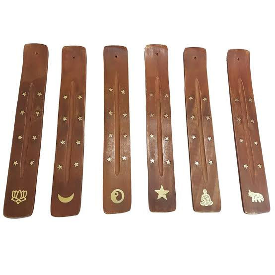 Thumbnail: Eco-Friendly Wooden Agarbatti Stand – Handcrafted Incense Stick Holder