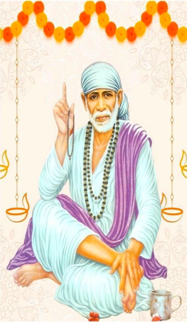 Thumbnail: Sai Baba Backdrop