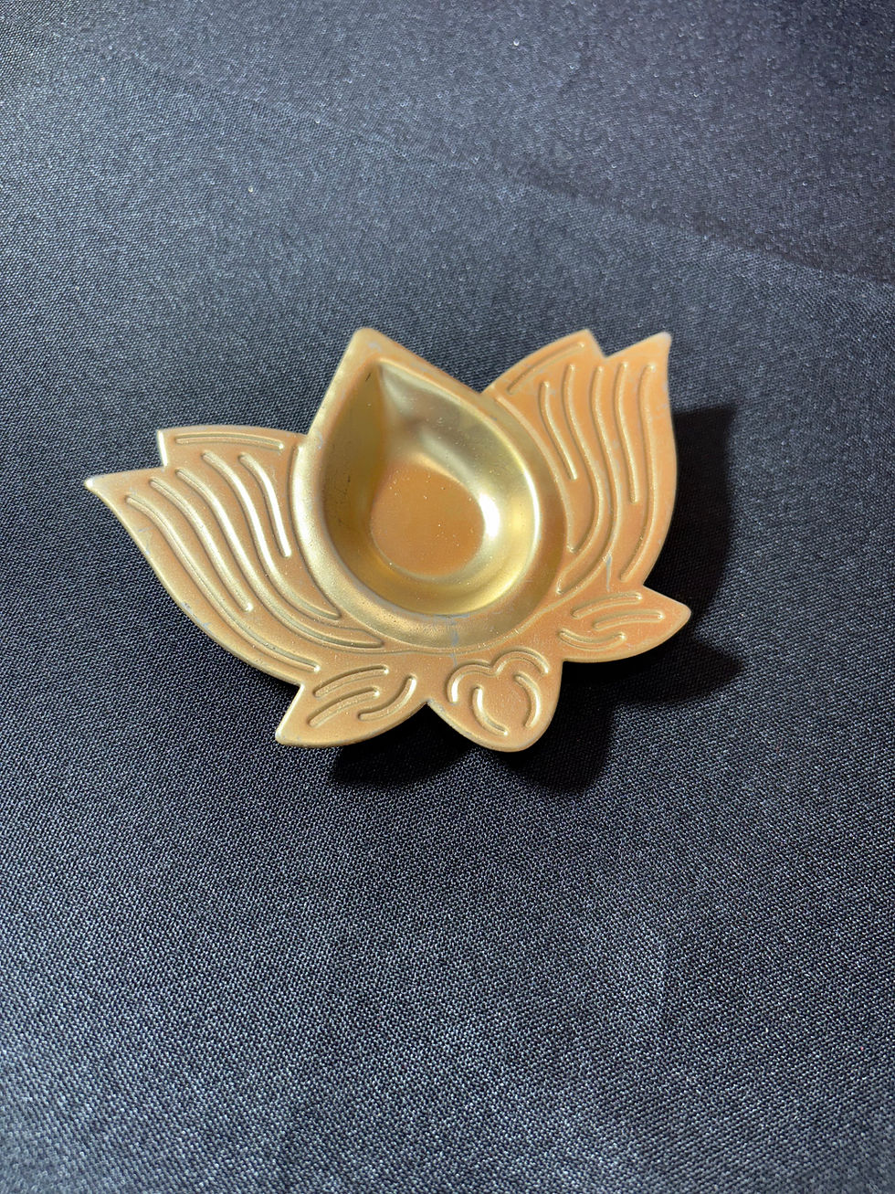 Brass Lotus Diya