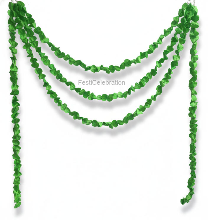 Thumbnail: Artificial Green Leaves Hangings – Lush, Vibrant Decor for Any Space
