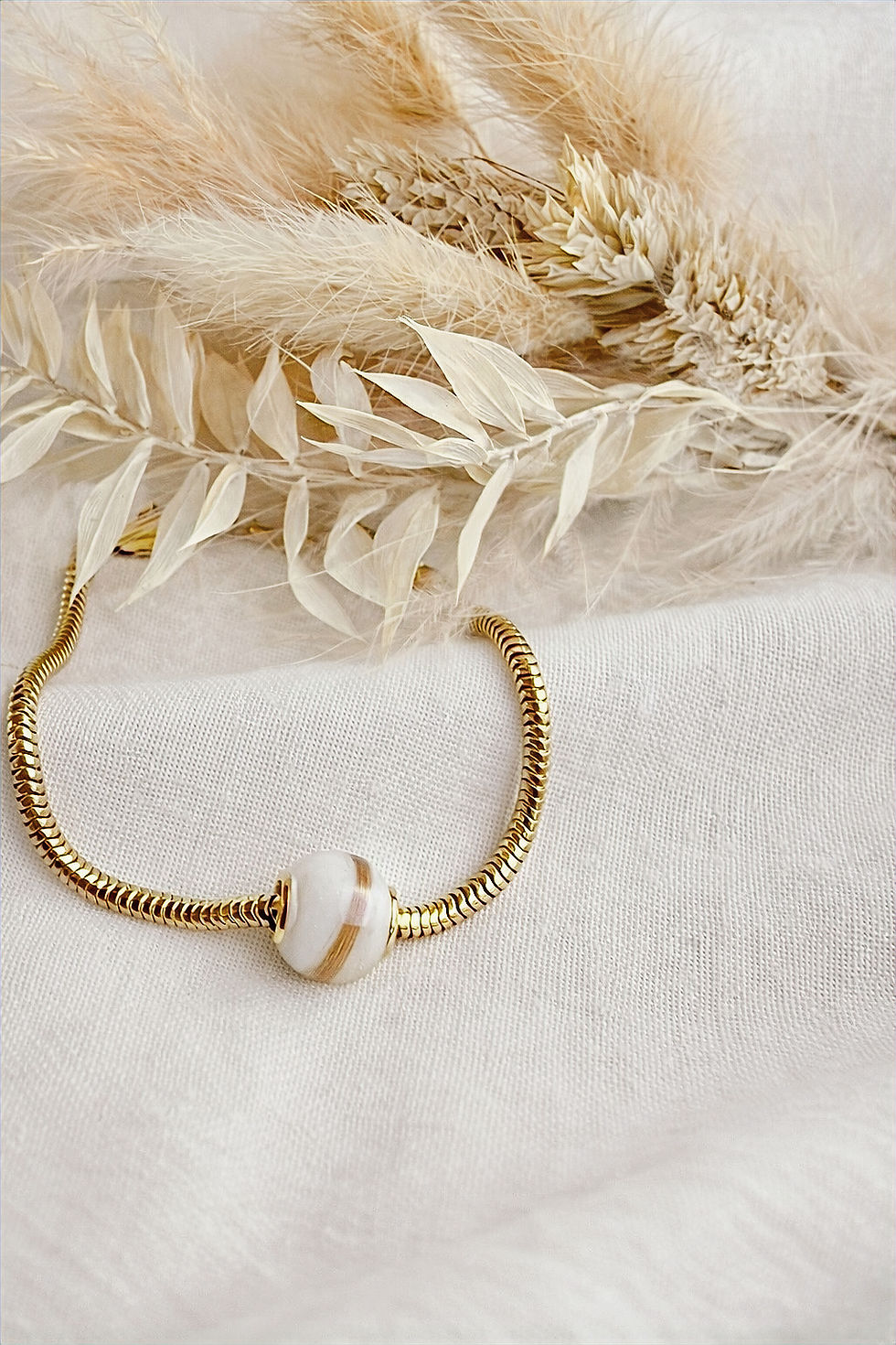 Miniaturbild: "Infinity" Bedel  | Moedermelkjuweel | Goud verguld