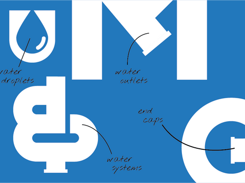 D&L Plumbing Brand Elements