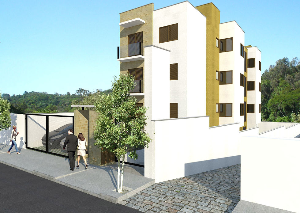 Edifício com 07 unidades.