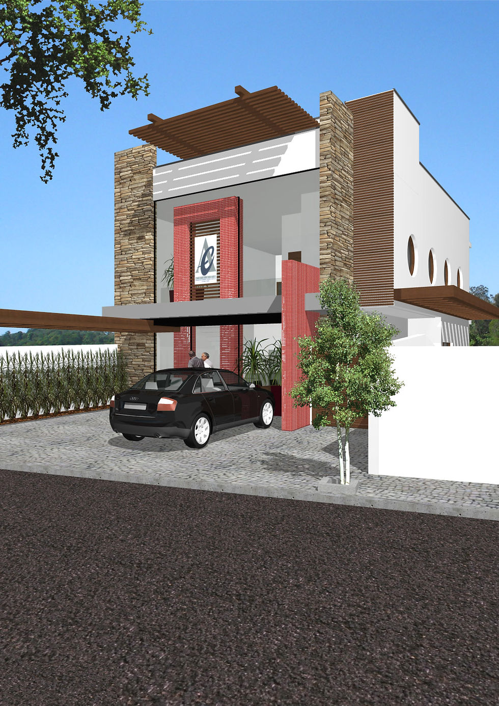 Fachada frontal