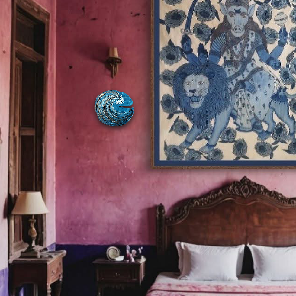 Thumbnail: ONDA AZUL · 21 cm (blauwe golf)