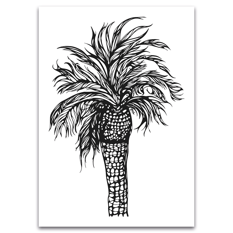 Californian Magic ·  print at 250 grs A5 (5.8 x 8.3  inches)