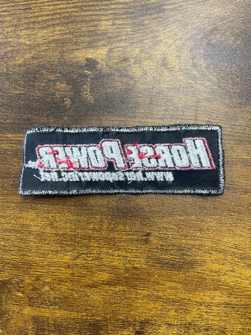 Thumbnail: HORSEPOWER SEW ON PATCH