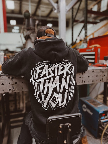 FASTER THAN YOU ZIP UP HOODIE | HPi Hard Parts