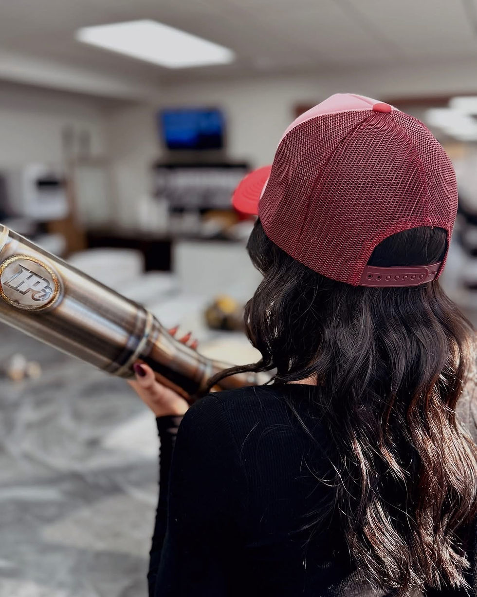 Thumbnail: Pink/Maroon Foam Trucker