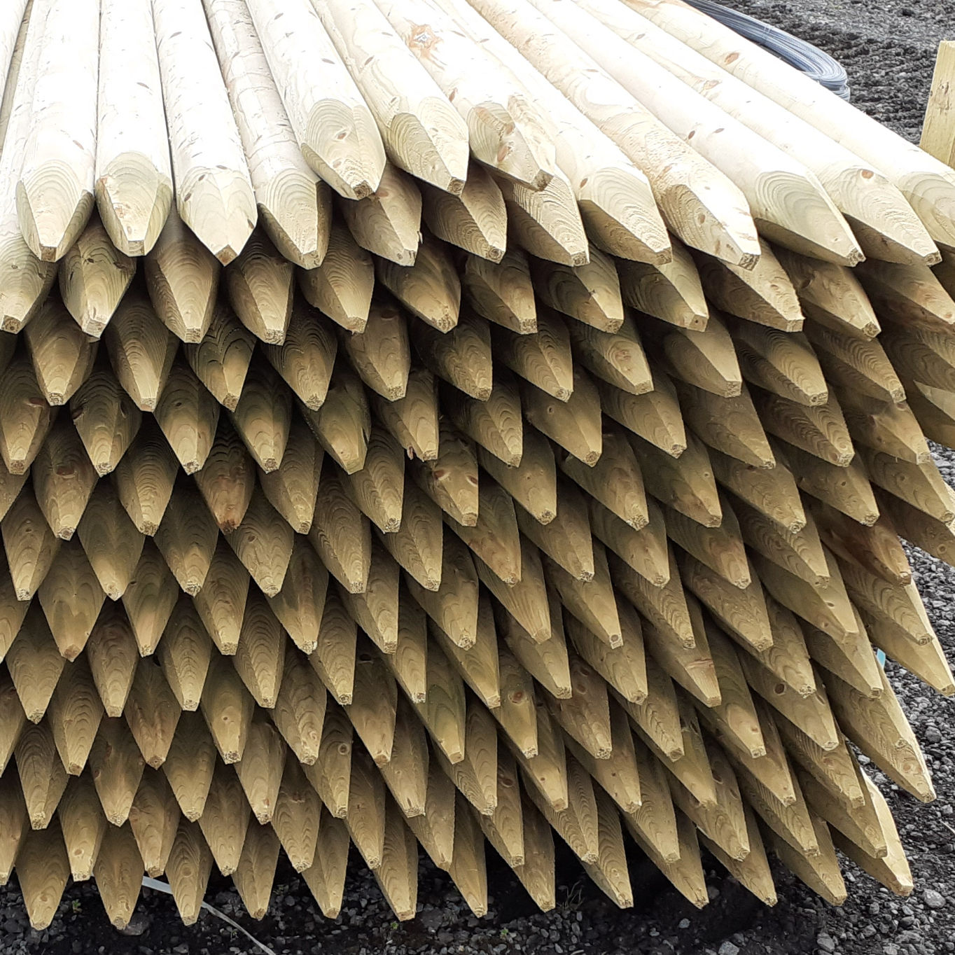 75mm Wooden Strutt Posts