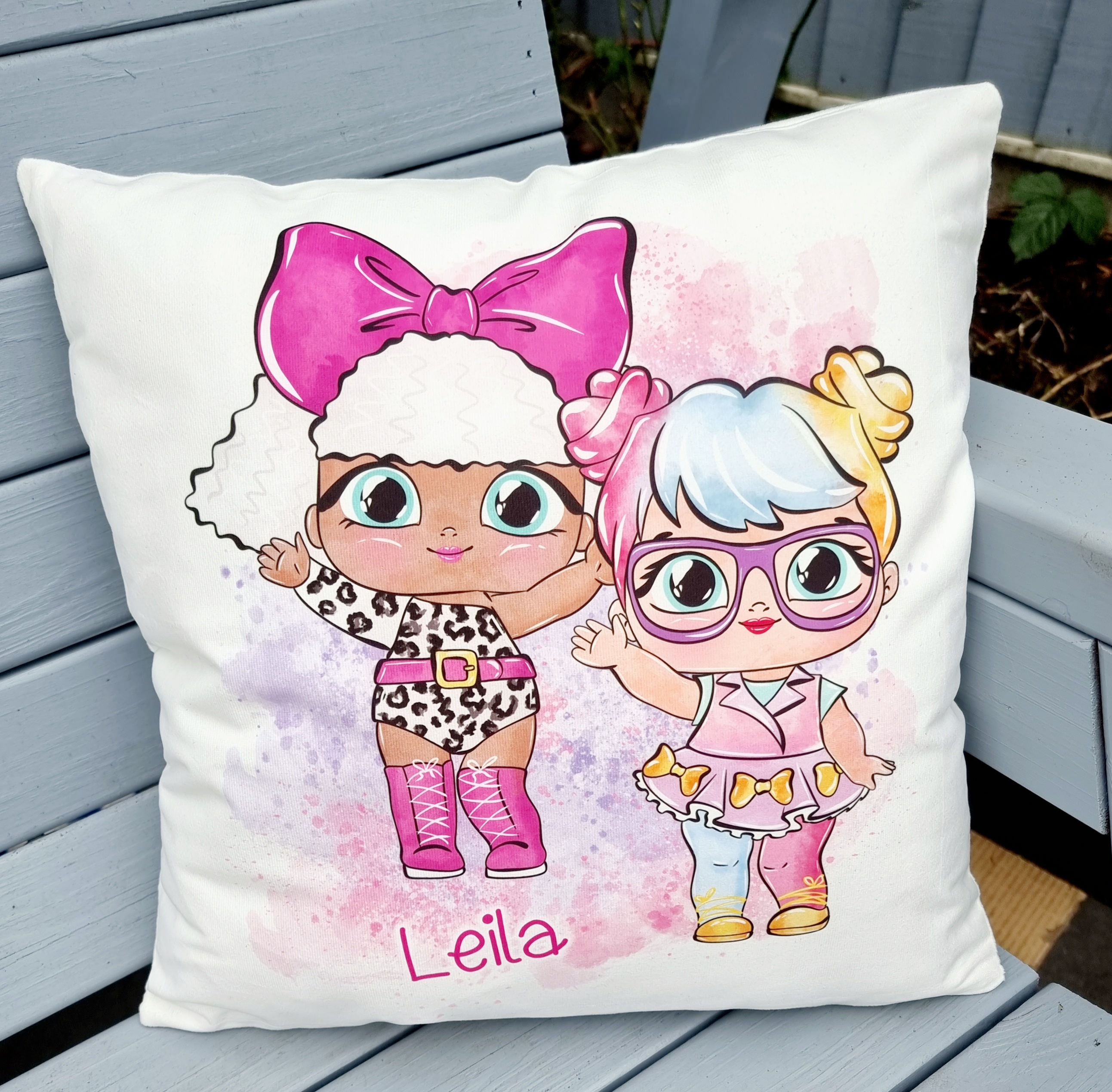 Personalised Doll Cushion