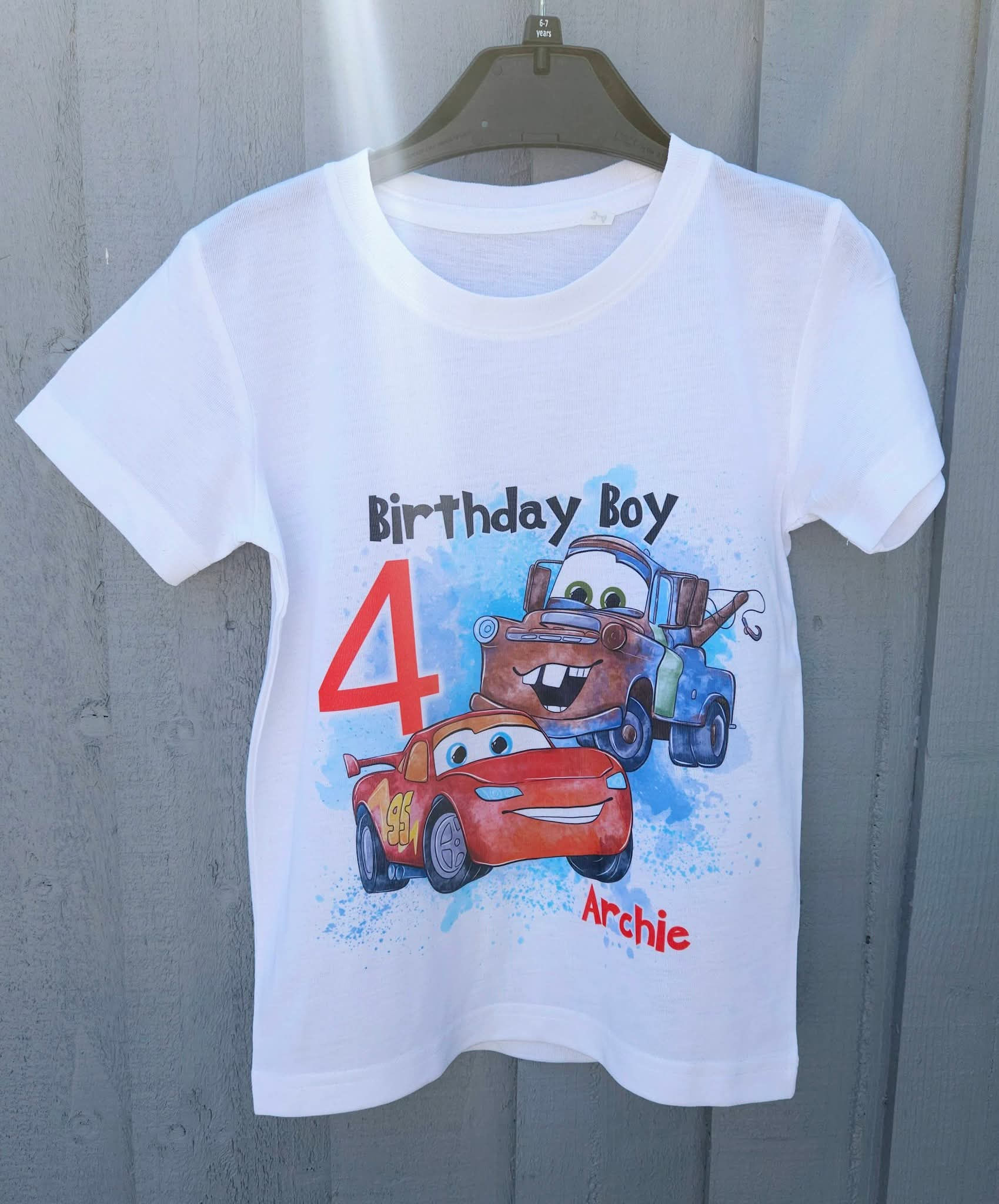 Birthday Cars T-shirt