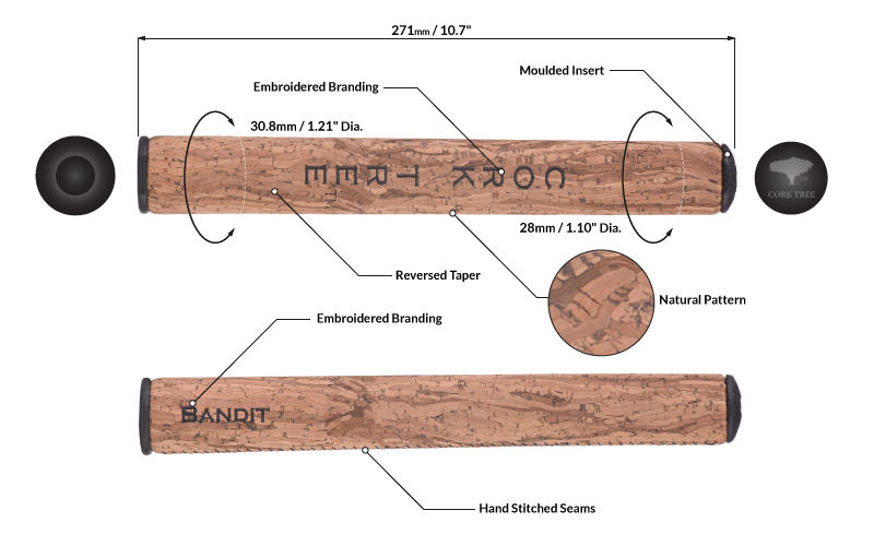 Miniaturbild: CORK TREE PUTTER GRIFFE