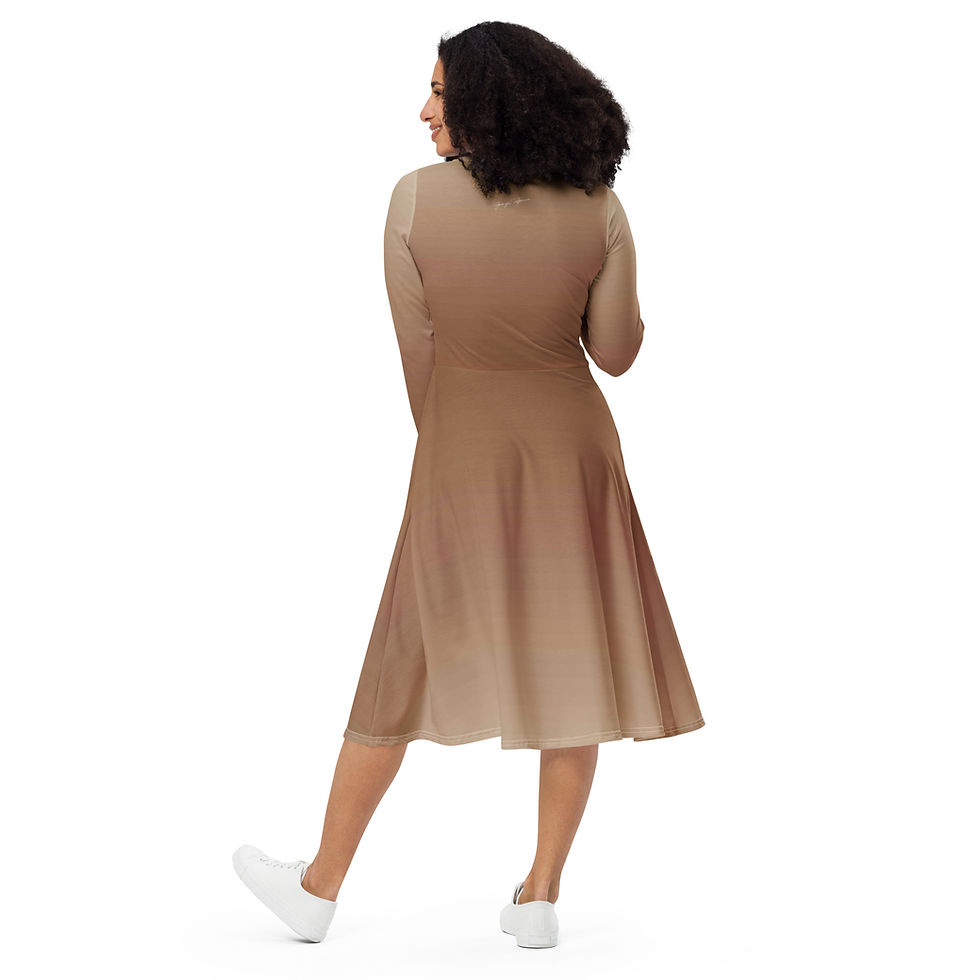 Miniatura: Marilyn Monroe's Long Sleeve Midi Dress