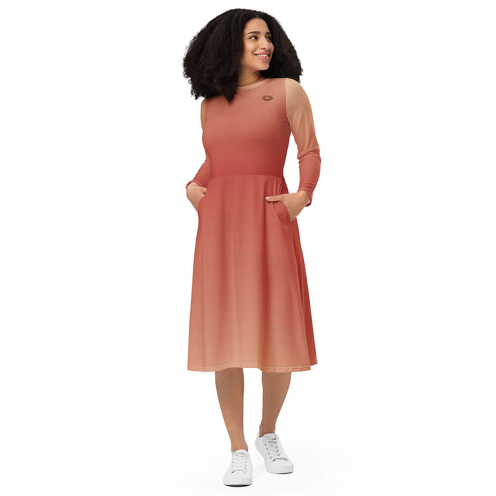 Miniaturbild: Marilyn Monroes langärmliges Midikleid