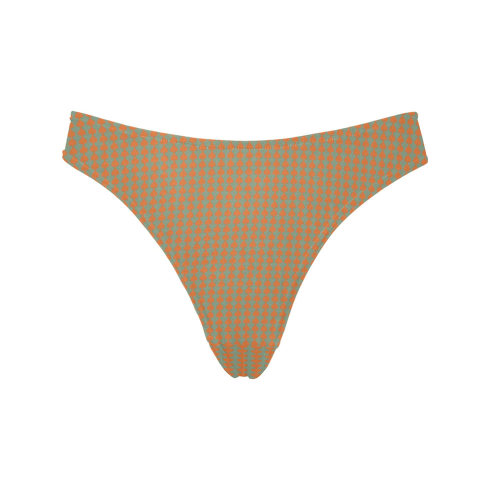 Miniature : Culotte Curve Originale de Marilyn Monroe (Orange-Vert)