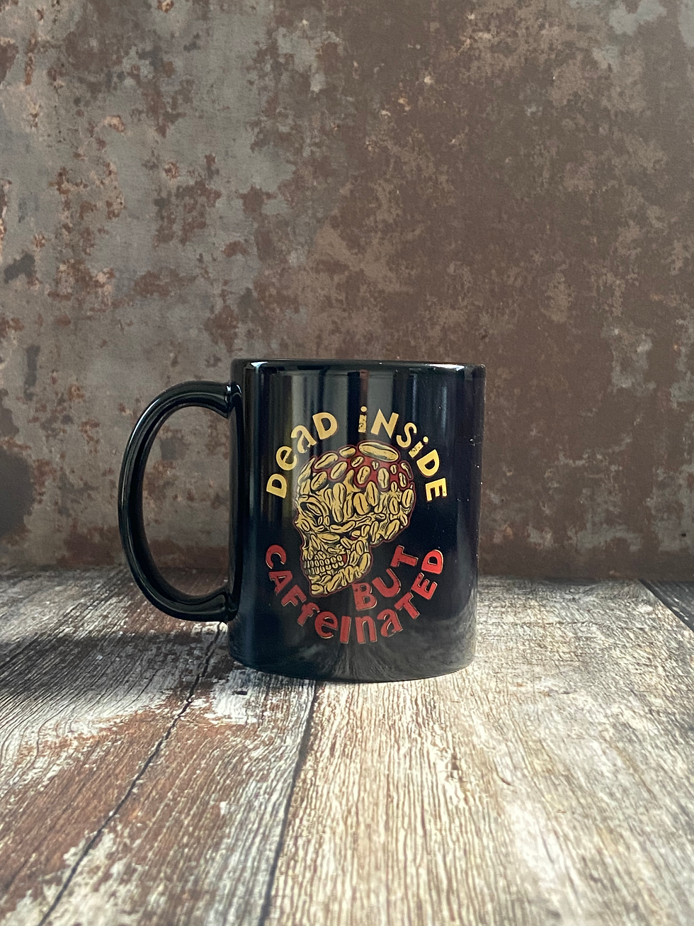 Dead Inside But Caffeinated Mug