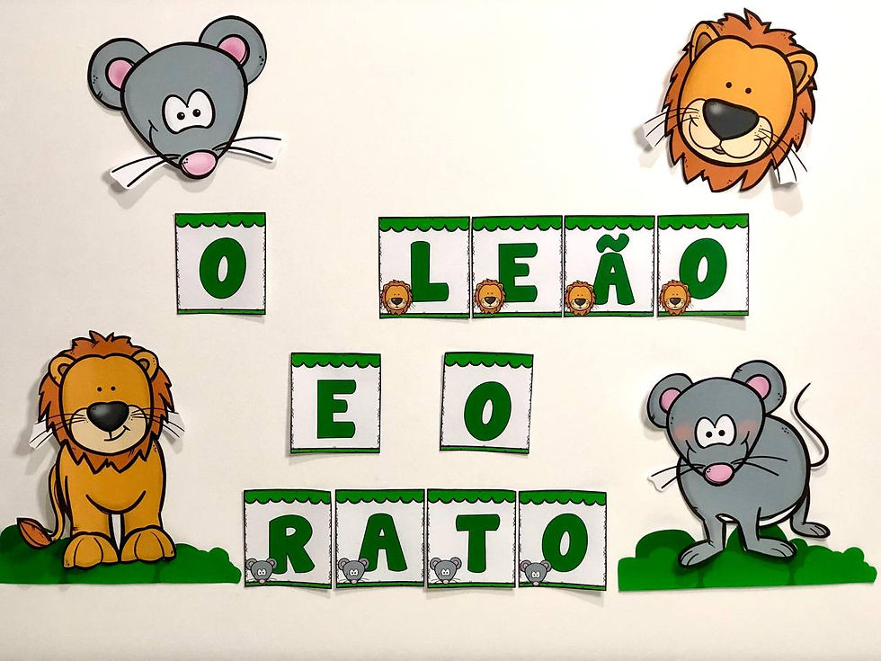 Miniatura: Fábula - O Leão e o Rato