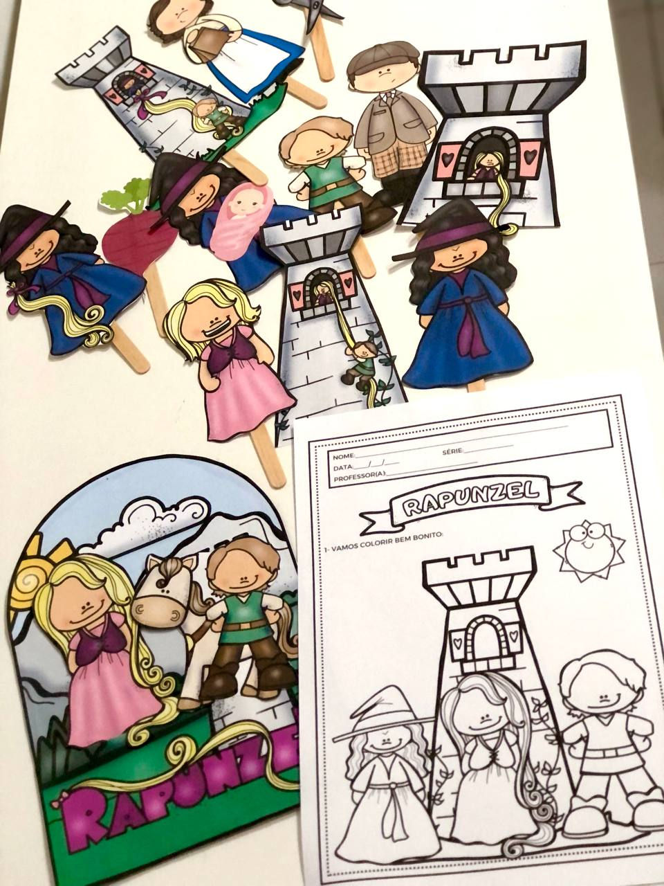 Miniatura: Conto - Rapunzel