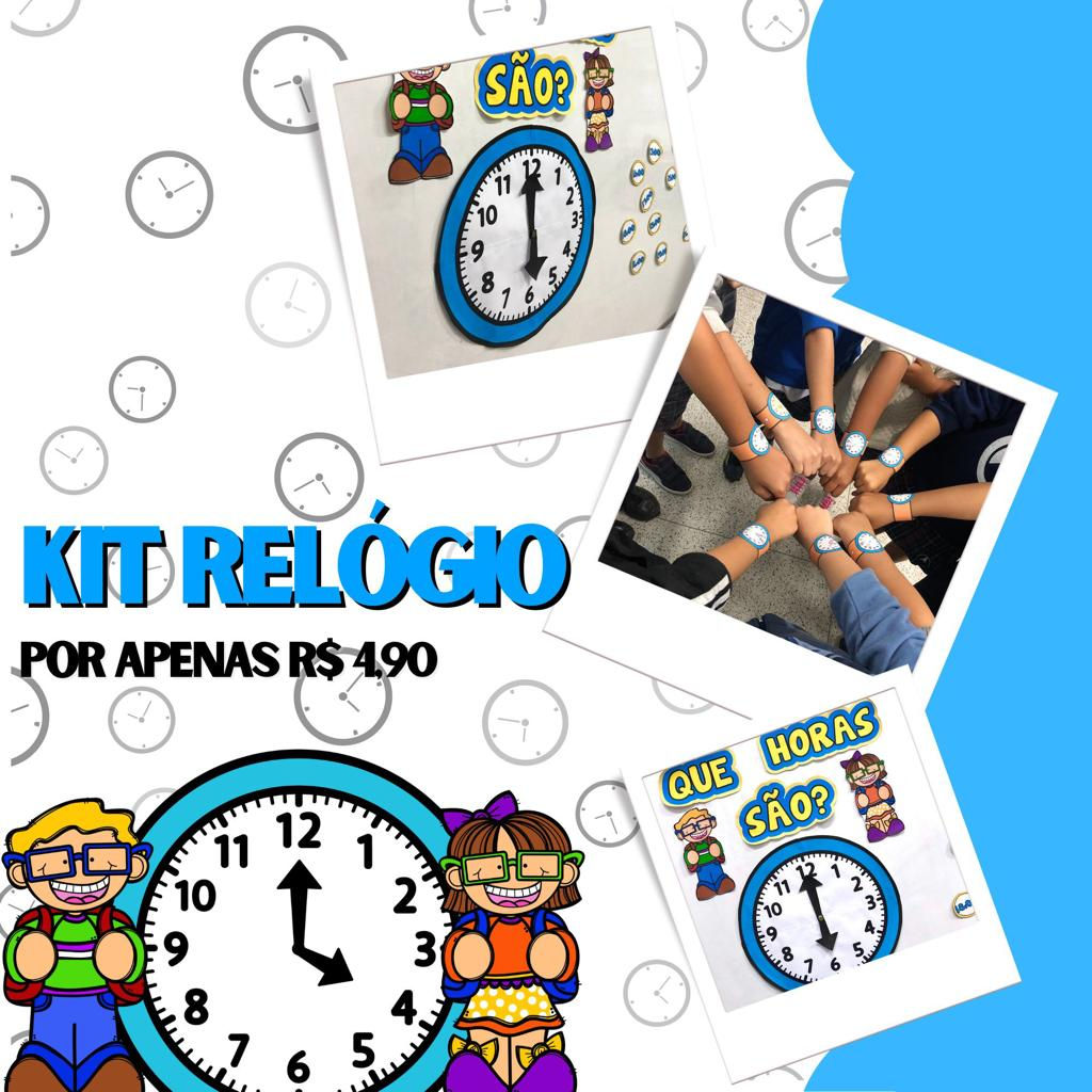 Relógio - Unidade de Medida Tempo