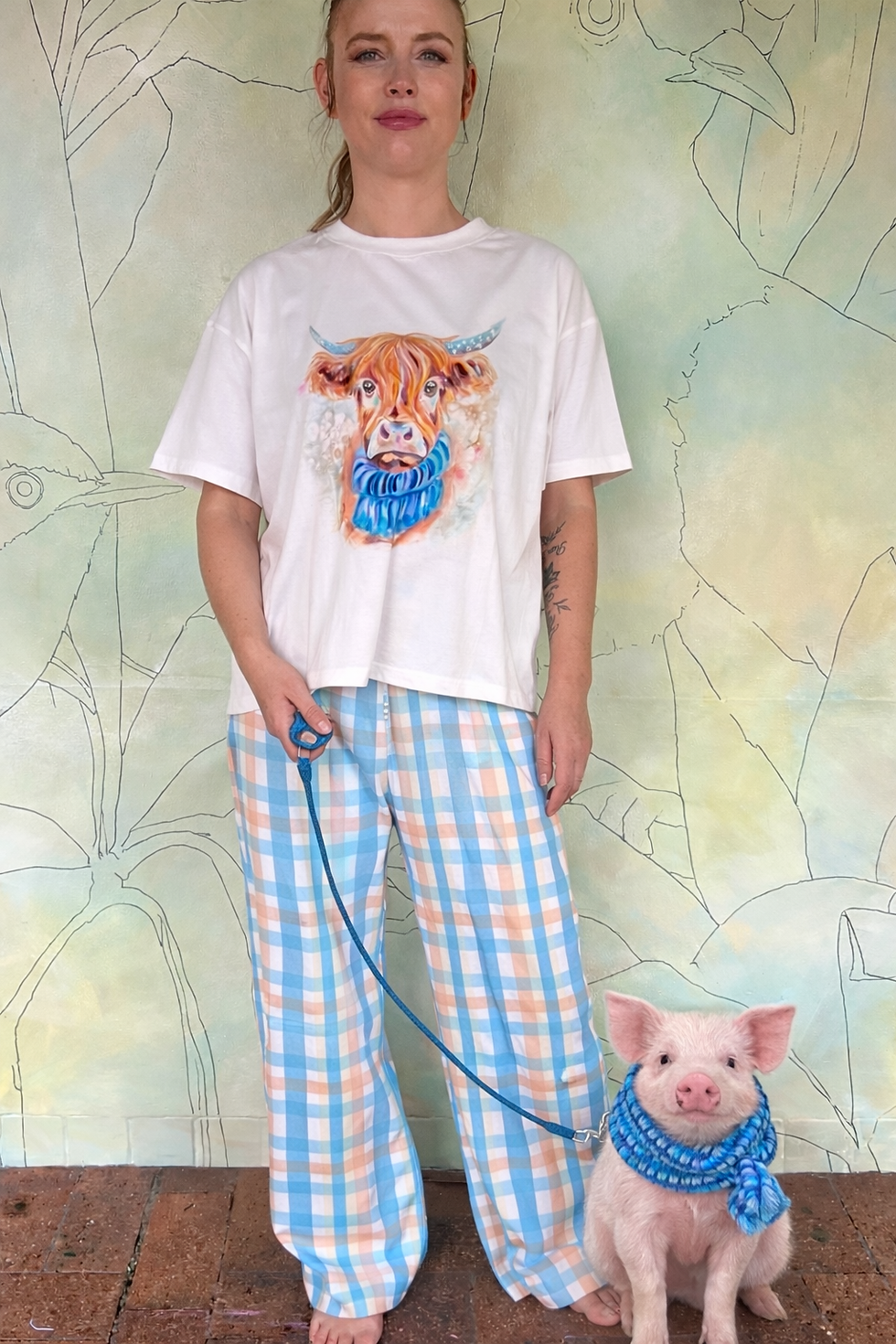Thumbnail: Cosy Cow Organic Cotton Kids Pyjamas | Emily Bodhi