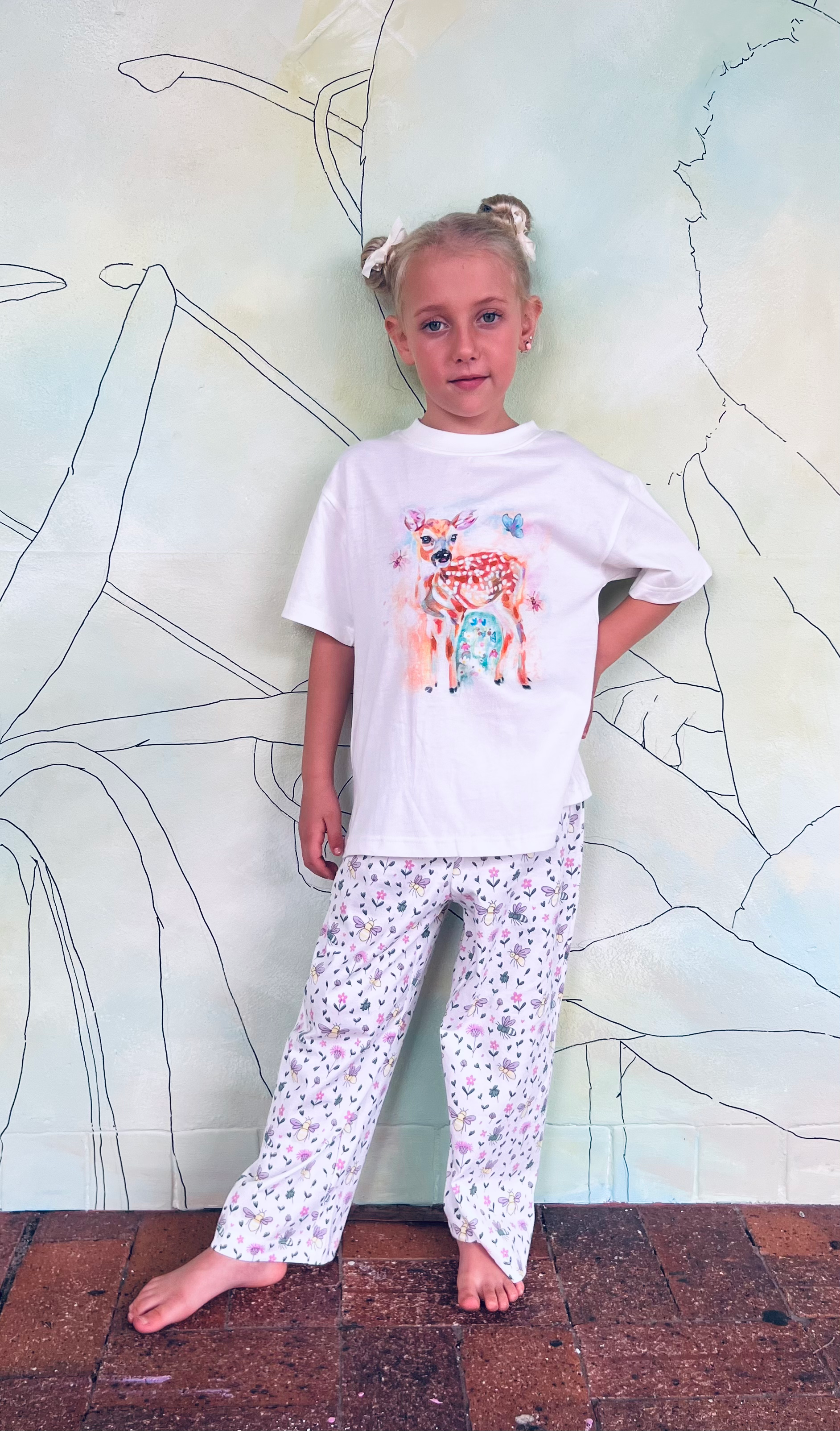 Fern the Fawn Pyjamas — Whimsical Bedtime Set for Little Dreamers