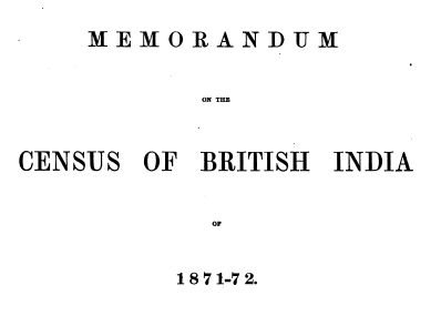 5 | The Making of the 1872 Census: Process and Scope