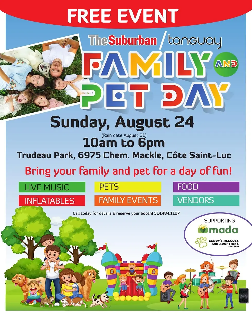 Shawny Plays The Suburban’s Family and Pet Day