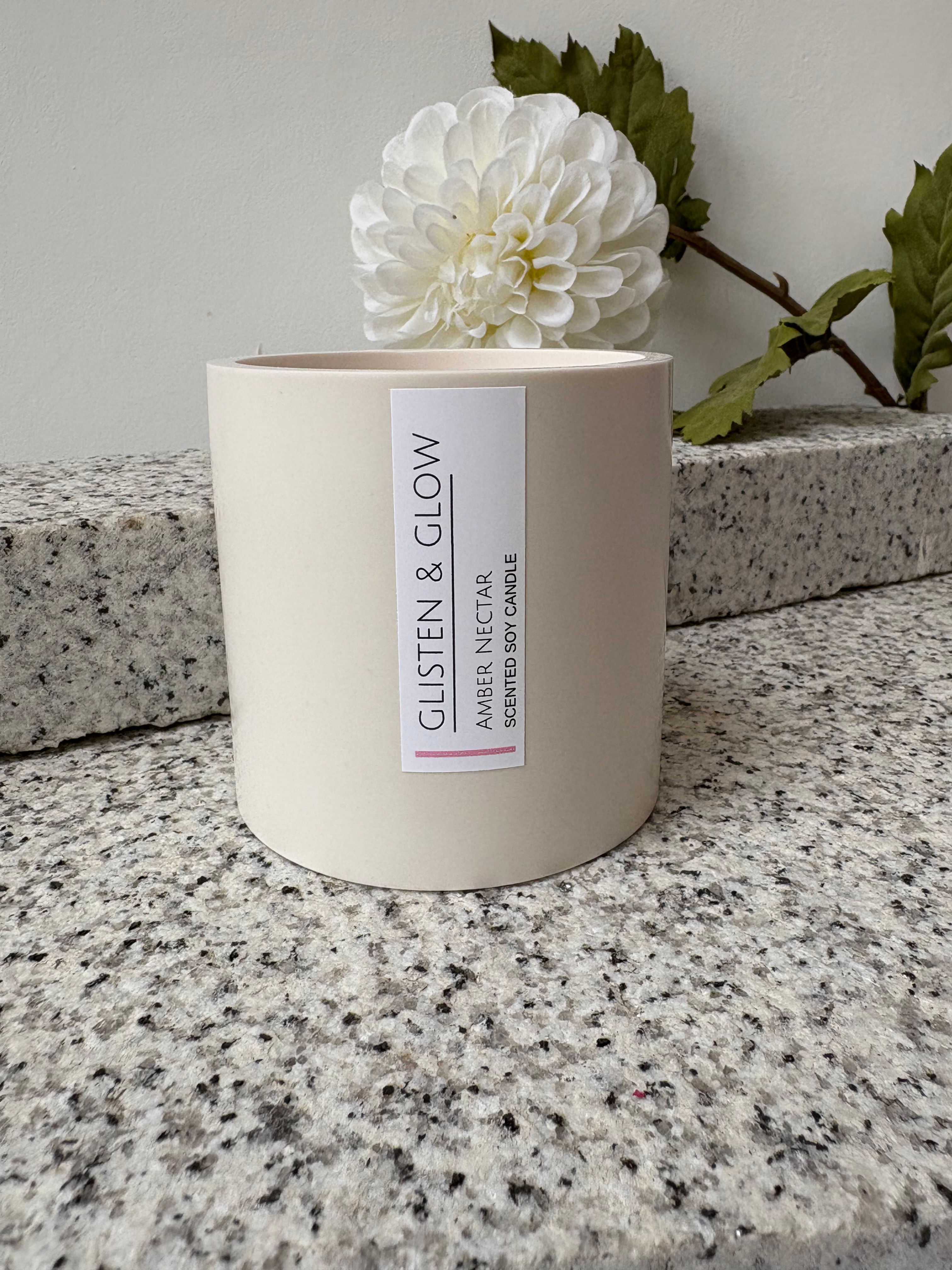 Amber nectar luxury candle