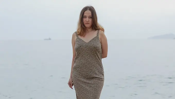 SAVI Brown Maxi Dress