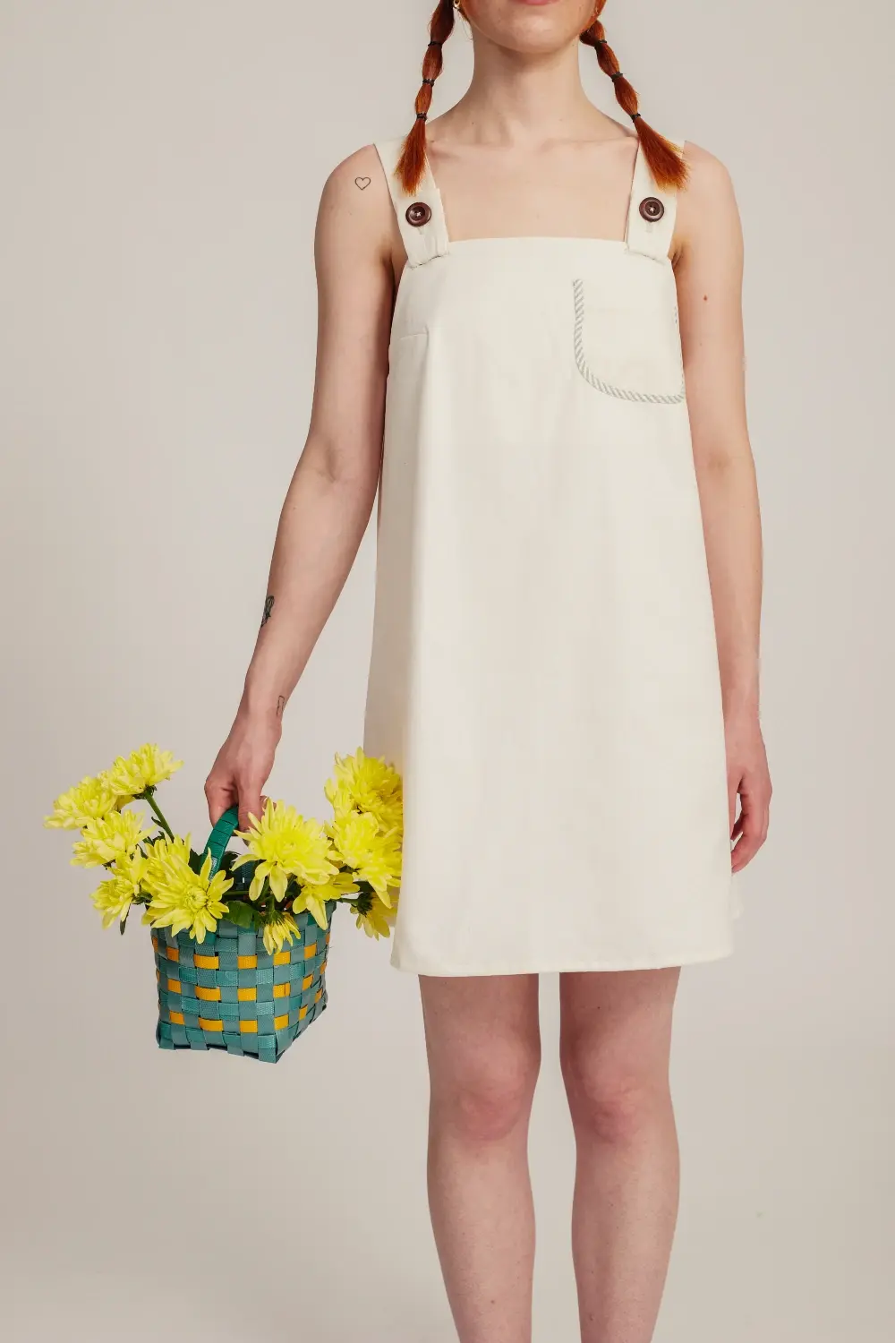 YAPRAK Dress | Cream