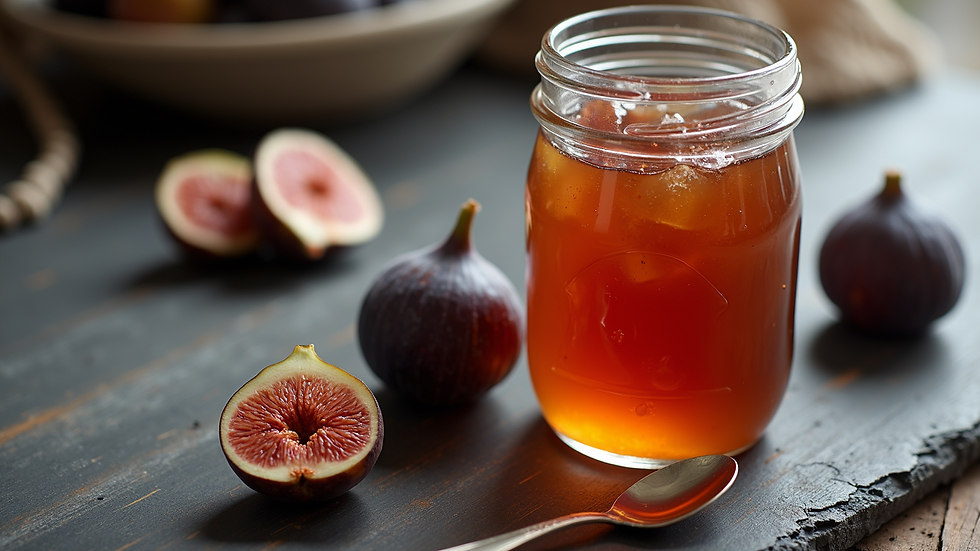 Delicious Fig Preserves: Made with Local Ingredients