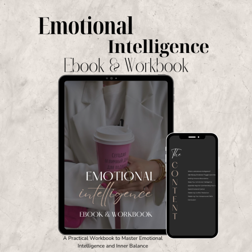 High angle view of a cozy reading nook with a stack of books and a warm cup of tea