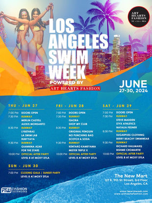 LA Swim Week Powered by Art Hearts Fashion Set to Make Waves
