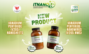 New Synthetic Materials: Vanadium Pentoxide (V2O5) Nanosheets and Nanowires Now Available