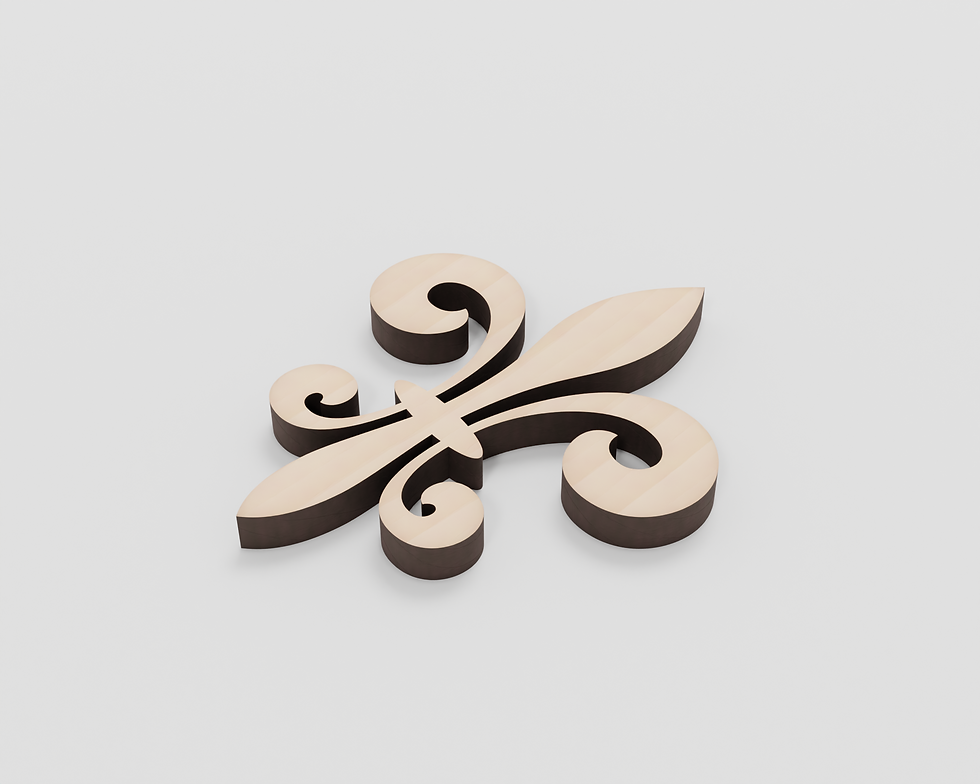 Thumbnail: Decorative Shape Wood Trims - 3