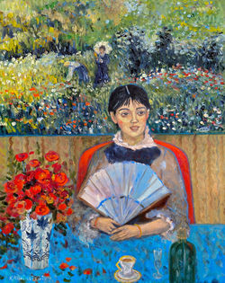 "Kobieta z wachlarzem"