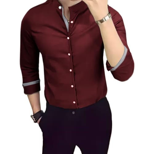Thumbnail: maroon color shirt