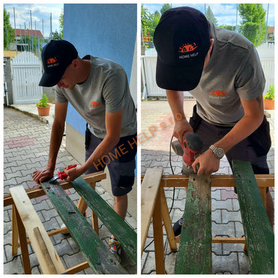 Rekonstrukce planěk plotu, oprava plotu, natírání plotu, údržba zahrady, opravy zahrada, zahradní práce, drobné opravy, natírání plotu, lakování plotu