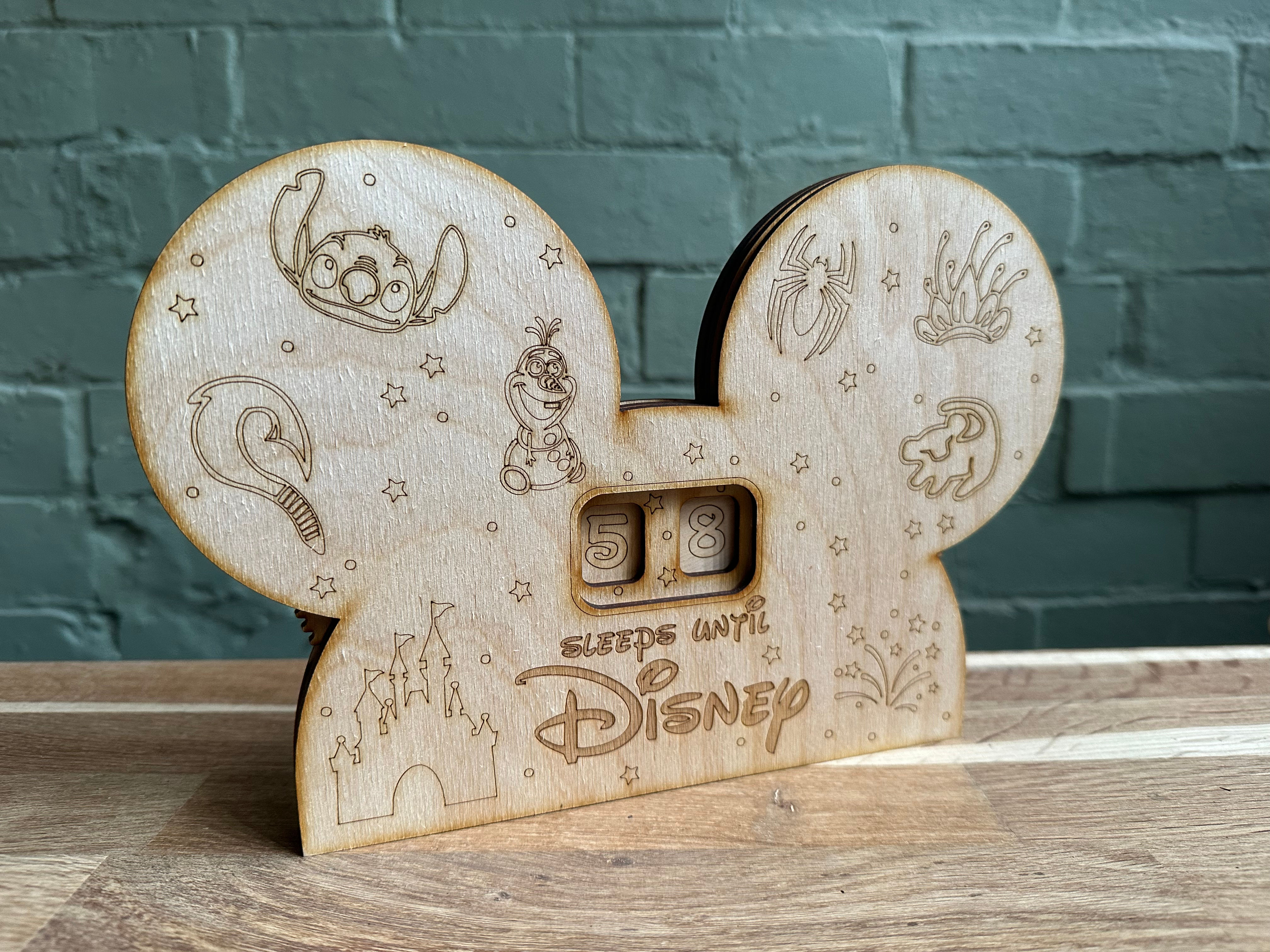 Countdown Calendar - Ears Shape