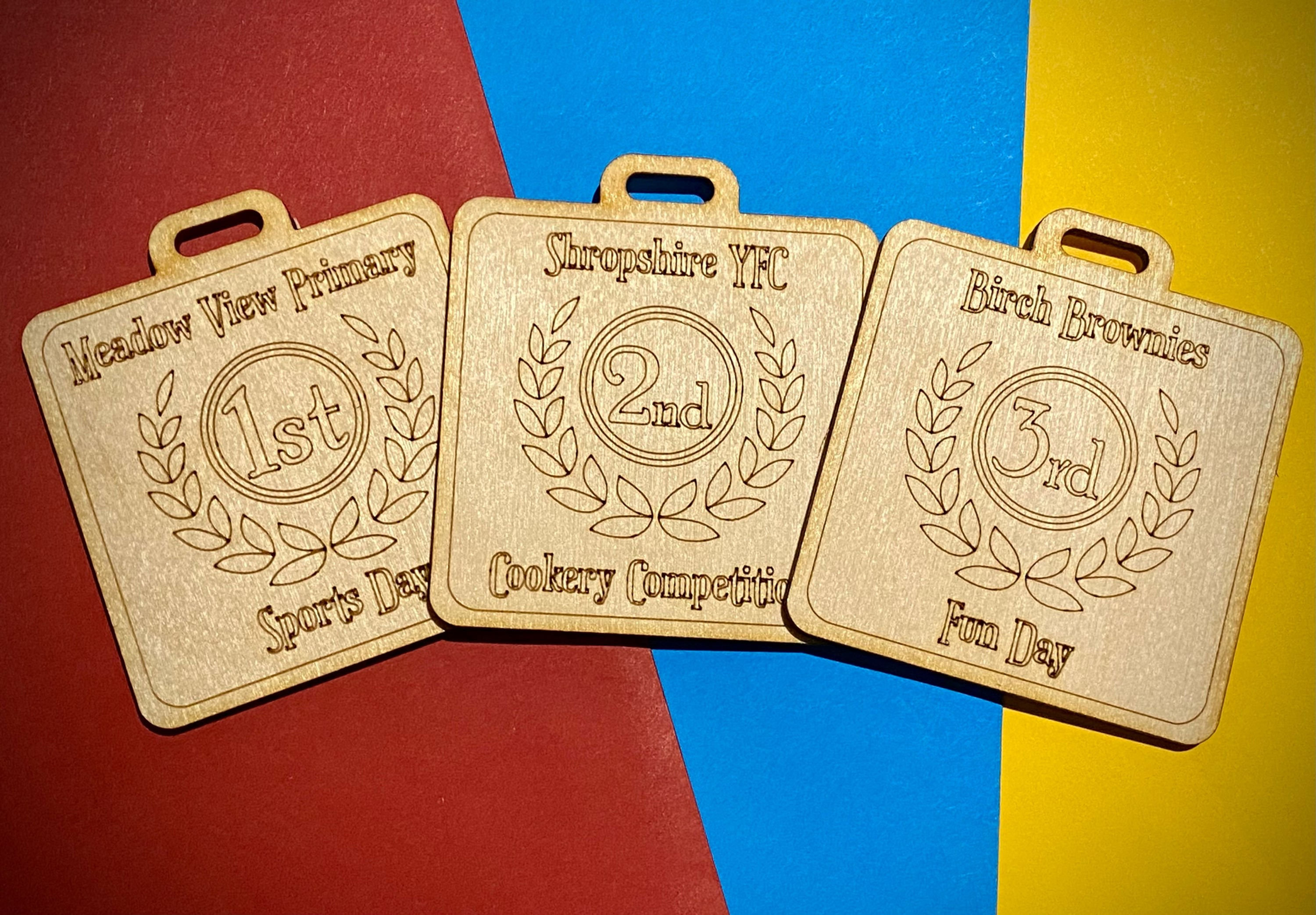 Medals - Place Winners