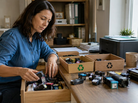 Excess Printer Cartridges