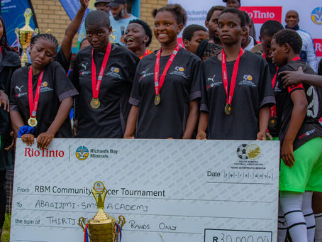 Richards Bay Minerals partner with South African Football Association (SAFA) King Cetshwayo Region to showcase their support for grassroot development through annual Community Soccer Tournament 2024