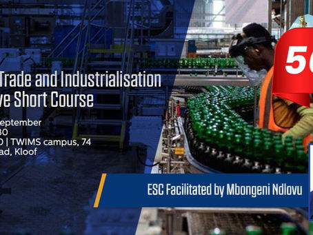 TWIMS African Trade & Industrialisation Executive Short Course: 04 - 06th Sep 2024