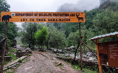 Trekking route nearby
